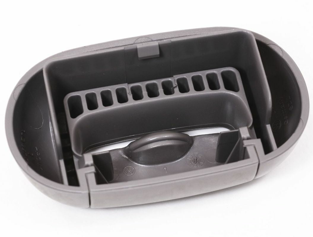 Gray Center Rear Seatbelt Guide Trim Cover VW Jetta Golf MK4 - 1J0 857 785