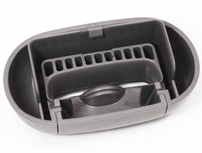 Gray Center Rear Seatbelt Guide Trim Cover VW Jetta Golf MK4 - 1J0 857 785