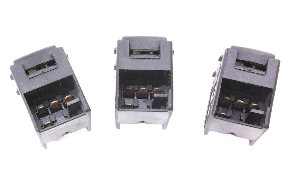 3x Window Switch Button Set 99-05 VW Jetta Golf GTI MK4 Passat - 3B0 959 855 B