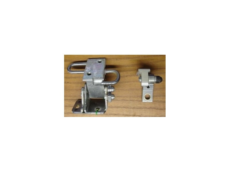 LH Rear Door Hinges Gray 98-05 VW Passat B5 Left Side Grey - Genuine