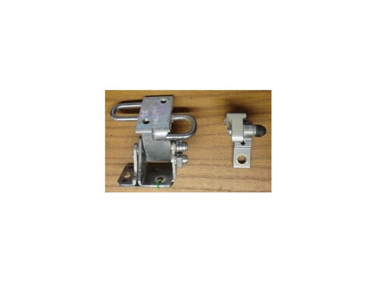 LH Rear Door Hinges Gray 98-05 VW Passat B5 Left Side Grey - Genuine