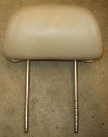 Front Seat Head Rest 1998 98 VW Passat - Beige Tan Leather - Genuine