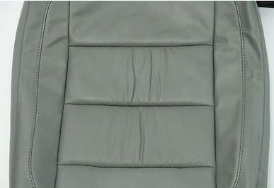 RH Rear Seat Back Rest Cover 05-09 VW Jetta GTI MK5 - Genuine - Gray Leather