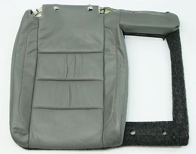 RH Rear Seat Back Rest Cover 05-09 VW Jetta GTI MK5 - Genuine - Gray Leather