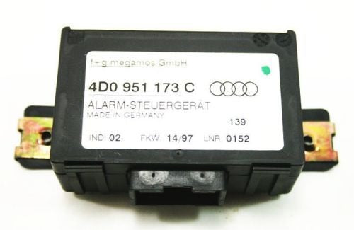 Alarm Module Computer Steuergerat 96-99 Audi A4 A8 - Genuine - 4D0 951 173 C