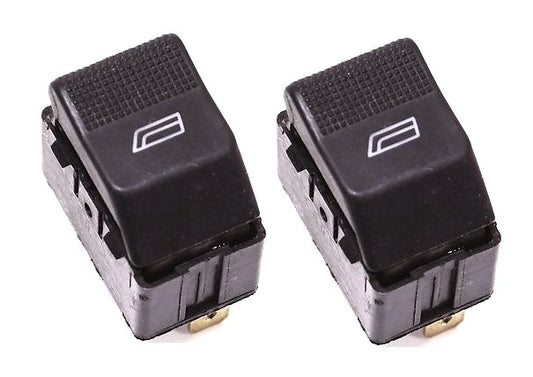 2x Power Window Switch Button Audi A4 S4 B5 A8 S8 D2 - Genuine - 4D0 959 855