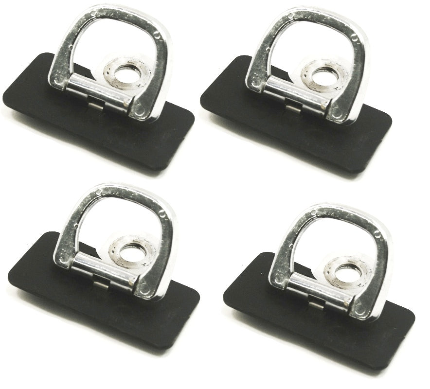 4x Trunk Floor Anchor Tie Down Hooks 96-01 Audi A4 S4 B5 - Genuine