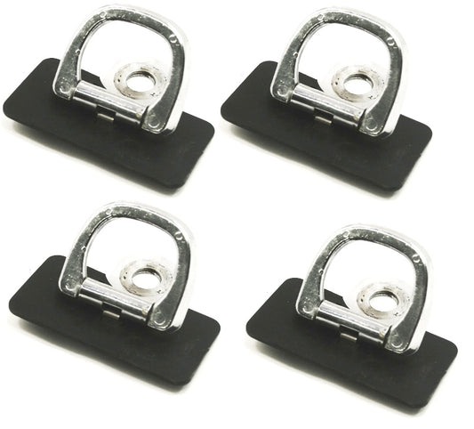 4x Trunk Floor Anchor Tie Down Hooks 96-01 Audi A4 S4 B5 - Genuine