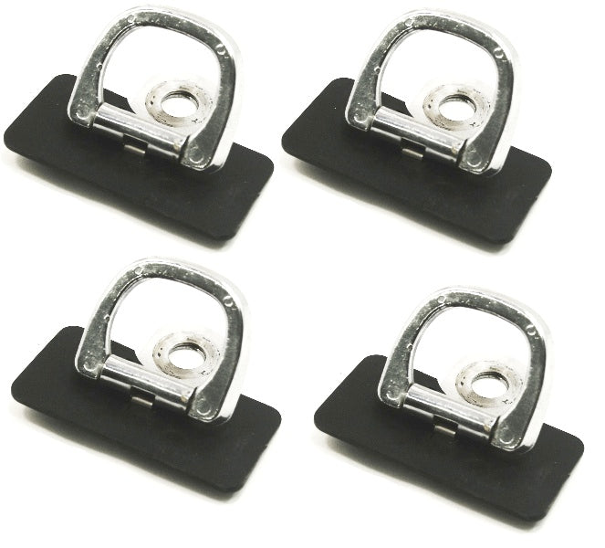 4x Trunk Floor Anchor Tie Down Hooks 96-01 Audi A4 S4 B5 - Genuine