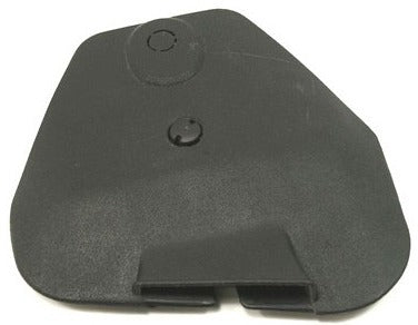 RH Front Black Seat Belt Lower Guide 75-81 VW Scirocco Mk1 Seatbelt Trim