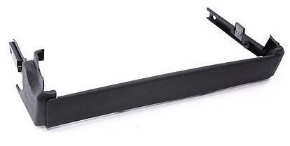 LH Front Seat Rear Trim Panel Audi TT MK1 - Black - Genuine - 8N0 881 757