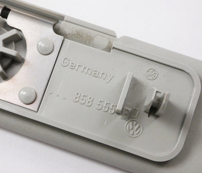 Mini Center Sun Visor 98-05 VW Passat B5 B5.5 - Y20 Pearl Gray - 3B0 858 555 D