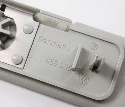 Mini Center Sun Visor 98-05 VW Passat B5 B5.5 - Y20 Pearl Gray - 3B0 858 555 D