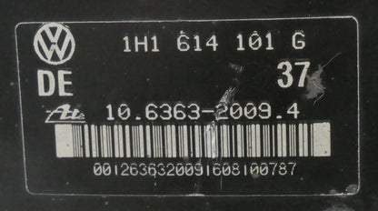 Brake Vacuum Booster 96-99 VW Jetta Golf MK3 99-02 Cabrio MK3.5 - 1H1 614 101 G