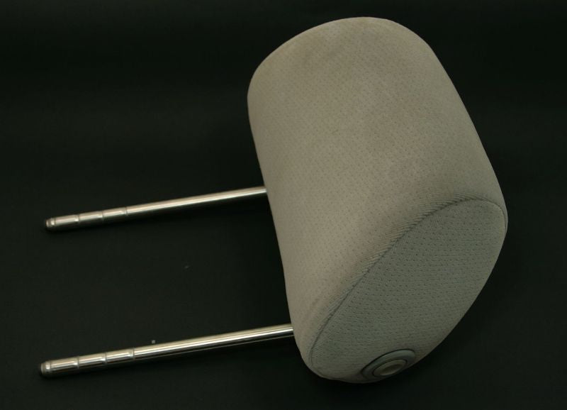 LH Driver Front Gray Head Rest 99.5-05 VW Jetta Golf GTI MK4 - Genuine Headrest