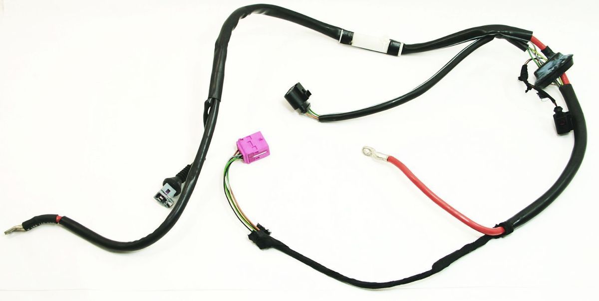 Cowl Wiring Harness 01-05 VW Passat B5.5 Rain Tray Wiper Motor - Genuine