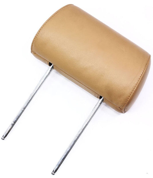 Front Seat Headrest 00-03 Audi A8 D2 - Coconut Brown Leather - Genuine