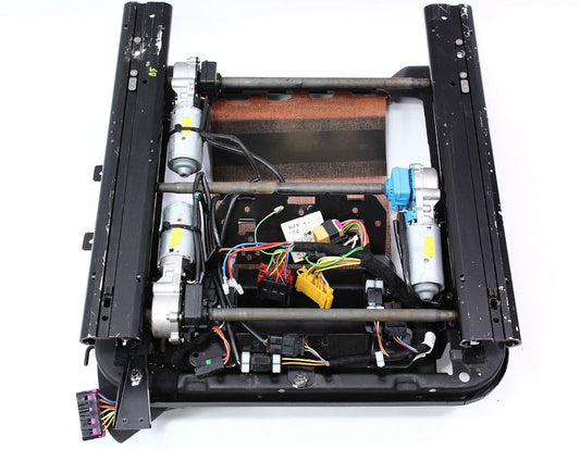 Driver Front Seat Base Track Frame & Motors 00-03 Audi A8 S8 D2 - Genuine