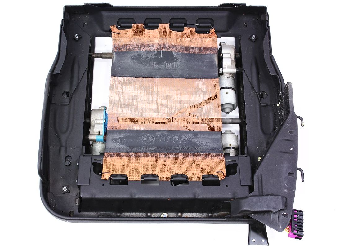 Driver Front Seat Base Track Frame & Motors 00-03 Audi A8 S8 D2 - Genuine