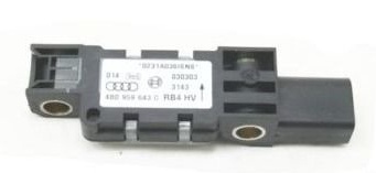 Airbag Impact Crash Sensor 02-04 Audi A6 S6 C5 Allroad - Genuine - 4B0 959 643 C