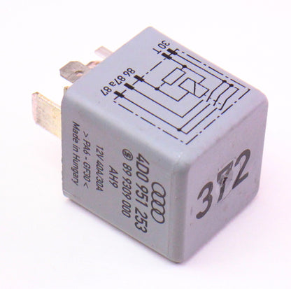 Fuel Pump Relay # 372 Audi Volkswagen VW Passat A4 A6 - Genuine - 4D0 951 253