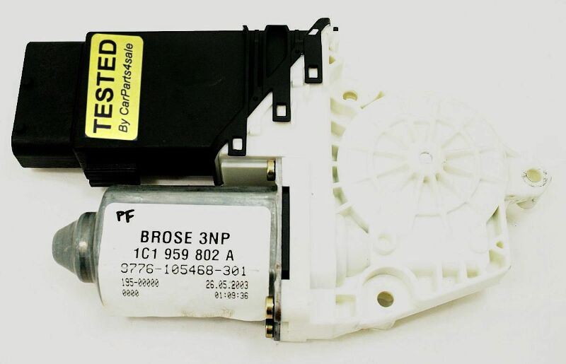 RH Front Power Window Motor 02-05 VW Jetta MK4 - Genuine - 1C1 959 802 A