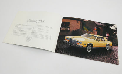 Original Dealer Showroom Brochure - 1980 Cadillac - Fleetwood Eldorado SeVille