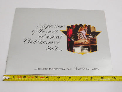 Original Dealer Showroom Brochure - 1980 Cadillac - Fleetwood Eldorado SeVille