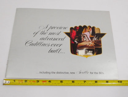 Original Dealer Showroom Brochure - 1980 Cadillac - Fleetwood Eldorado SeVille
