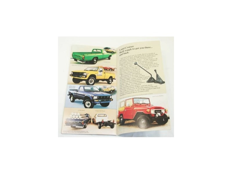 Original Dealer Showroom Brochure - 1980 Toyota