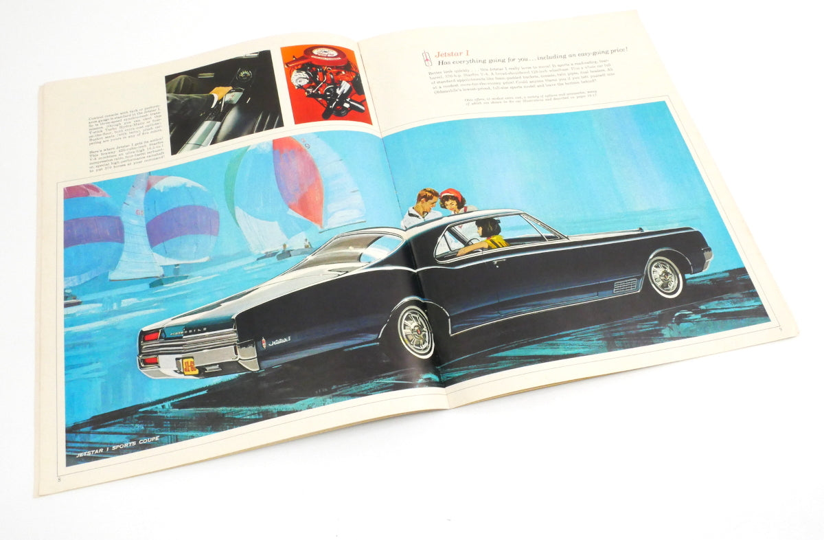 Original Dealer Showroom Brochure - 1965 Oldsmobile Starfire Jetstar Cutlass