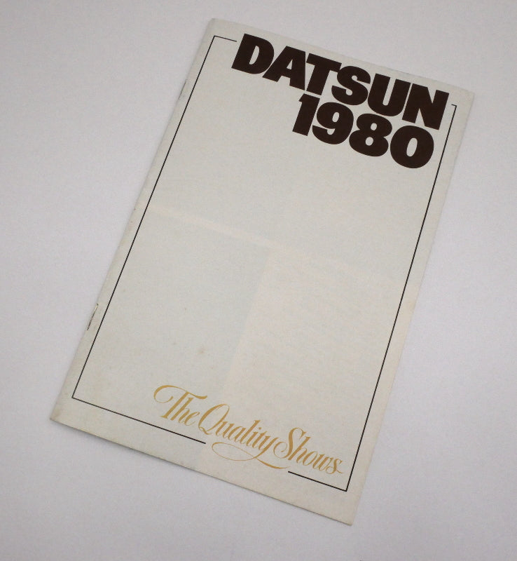 Original Dealer Showroom Brochure - 1980 Datsun 280-ZX 210 310 510