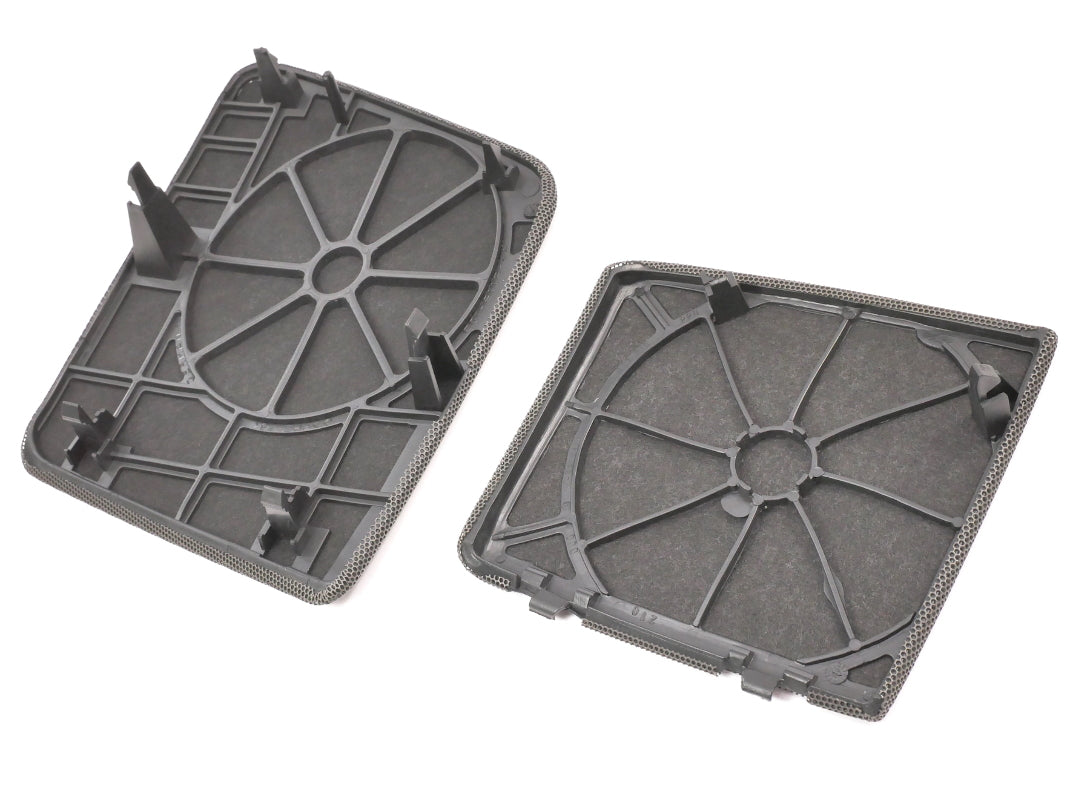 Dash Speaker Grilles Covers Set 93-99 VW Jetta Golf Cabrio MK3 - Brown