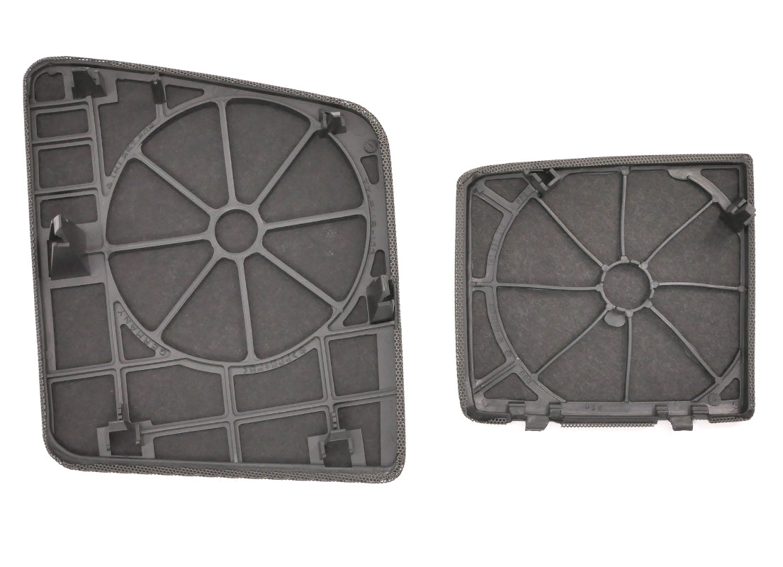 Dash Speaker Grilles Covers Set 93-99 VW Jetta Golf Cabrio MK3 - Brown