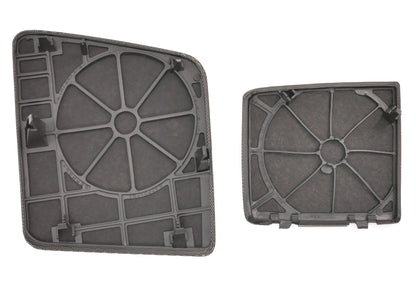 Dash Speaker Grilles Covers Set 93-99 VW Jetta Golf Cabrio MK3 - Brown