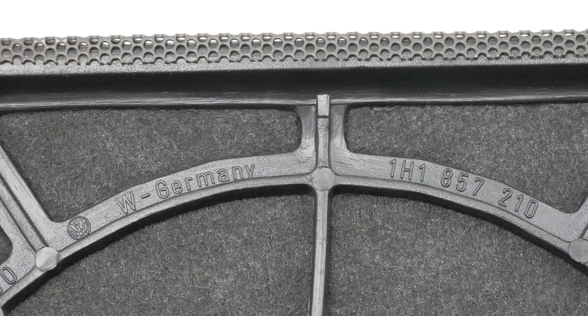 Dash Speaker Grilles Covers Set 93-99 VW Jetta Golf Cabrio MK3 - Brown