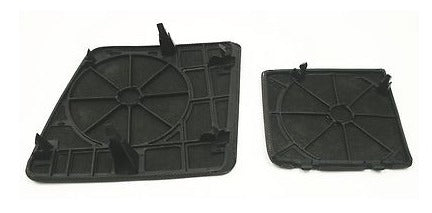 Dash Speaker Grilles Covers Set 93-99 VW Jetta Golf Cabrio MK3 - Brown