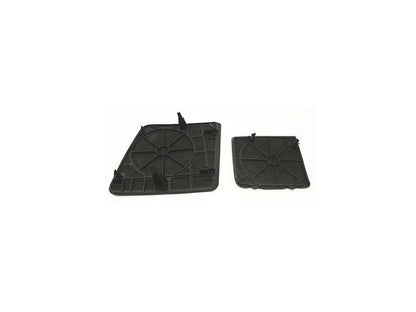 Dash Speaker Grilles Covers Set 93-99 VW Jetta Golf Cabrio MK3 - Brown