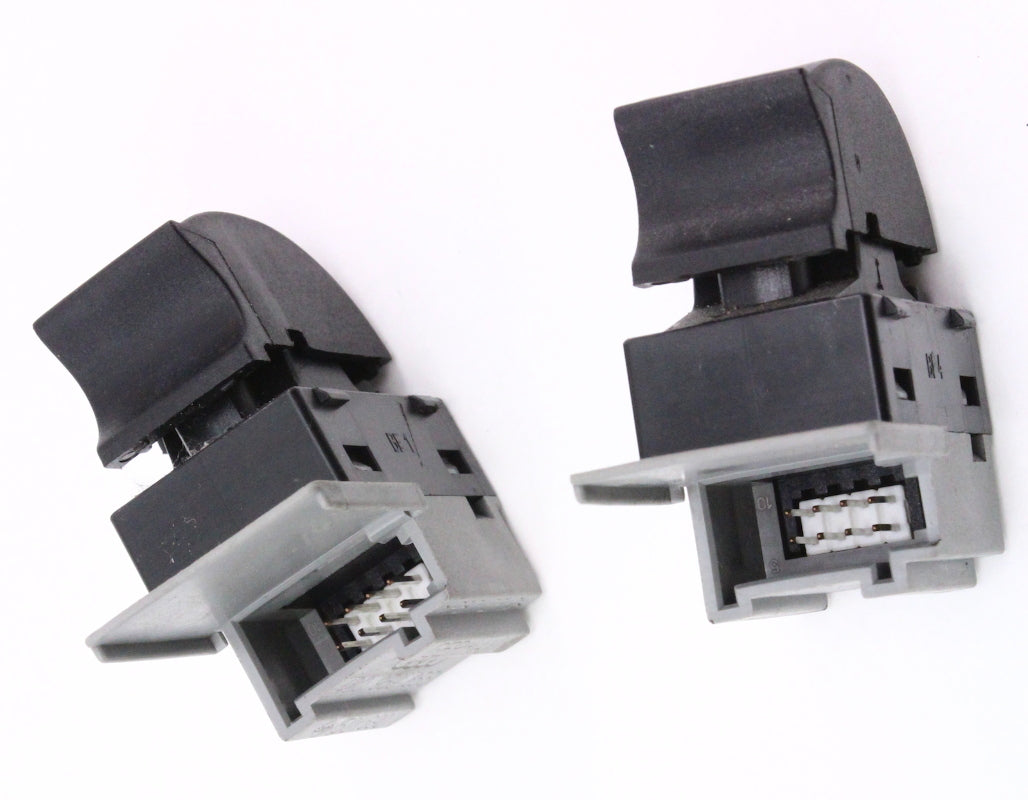 2x Power Window Switch Button 98-04 Audi A6 S6 C5 Allroad Genuine - 4B0 959 855
