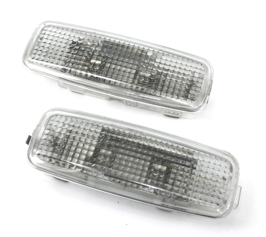 2x Sunvisor Light Smoked 98-04 Audi A4 B5 A6 C5 Allroad Genuine - 8L0 947 105 A