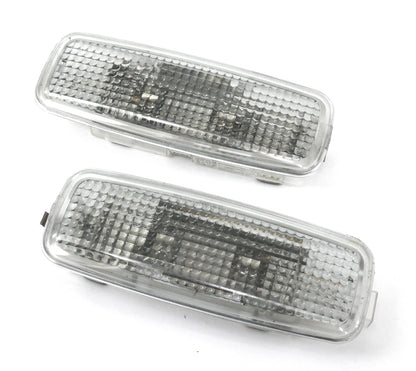 2x Sunvisor Light Smoked 98-04 Audi A4 B5 A6 C5 Allroad Genuine - 8L0 947 105 A