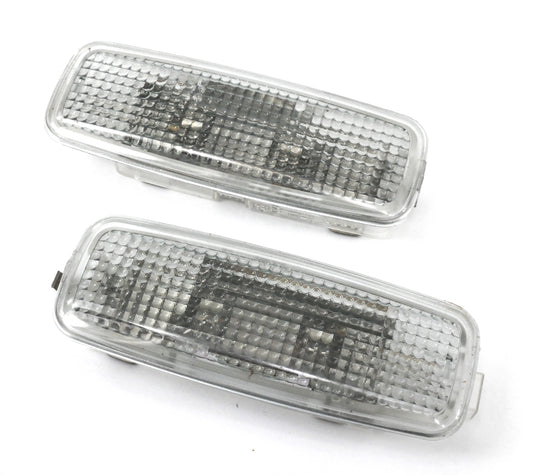 2x Sunvisor Light Smoked 98-04 Audi A4 B5 A6 C5 Allroad Genuine - 8L0 947 105 A