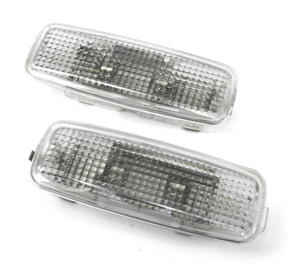 2x Sunvisor Light Smoked 98-04 Audi A4 B5 A6 C5 Allroad Genuine - 8L0 947 105 A