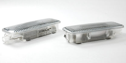 2x Sunvisor Light Smoked 98-04 Audi A4 B5 A6 C5 Allroad Genuine - 8L0 947 105 A