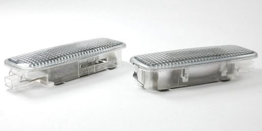 2x Sunvisor Light Smoked 98-04 Audi A4 B5 A6 C5 Allroad Genuine - 8L0 947 105 A