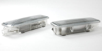 2x Sunvisor Light Smoked 98-04 Audi A4 B5 A6 C5 Allroad Genuine - 8L0 947 105 A