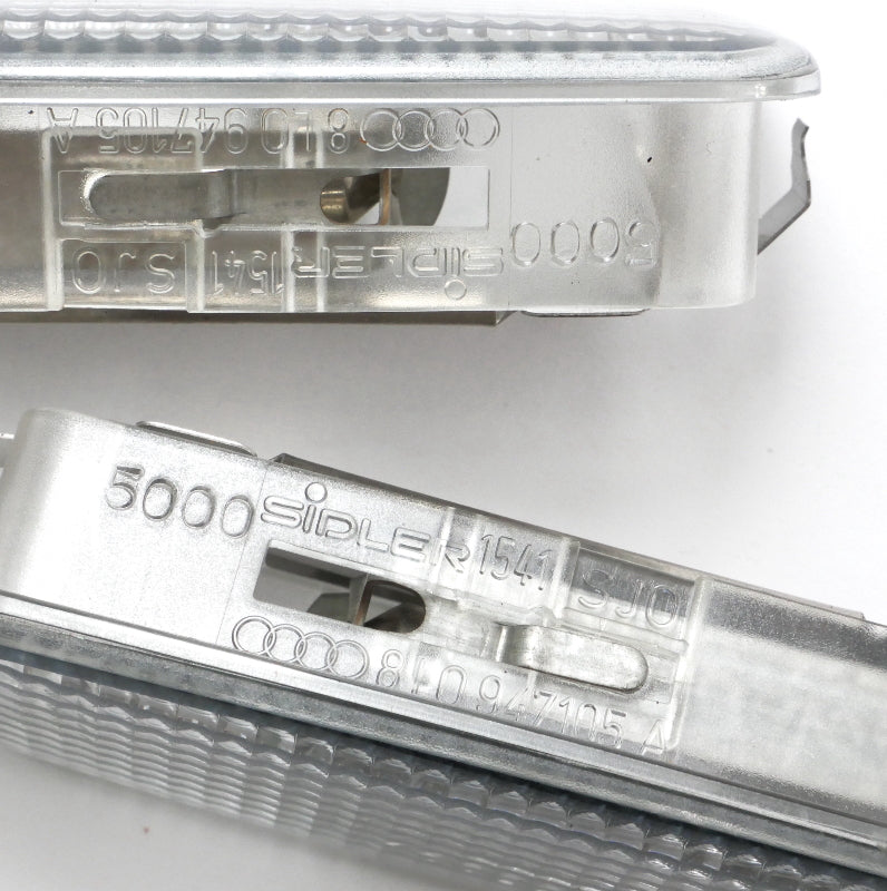 2x Sunvisor Light Smoked 98-04 Audi A4 B5 A6 C5 Allroad Genuine - 8L0 947 105 A