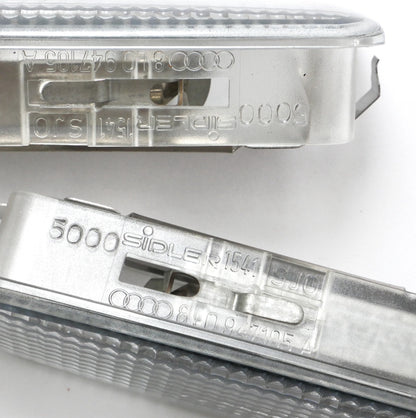 2x Sunvisor Light Smoked 98-04 Audi A4 B5 A6 C5 Allroad Genuine - 8L0 947 105 A