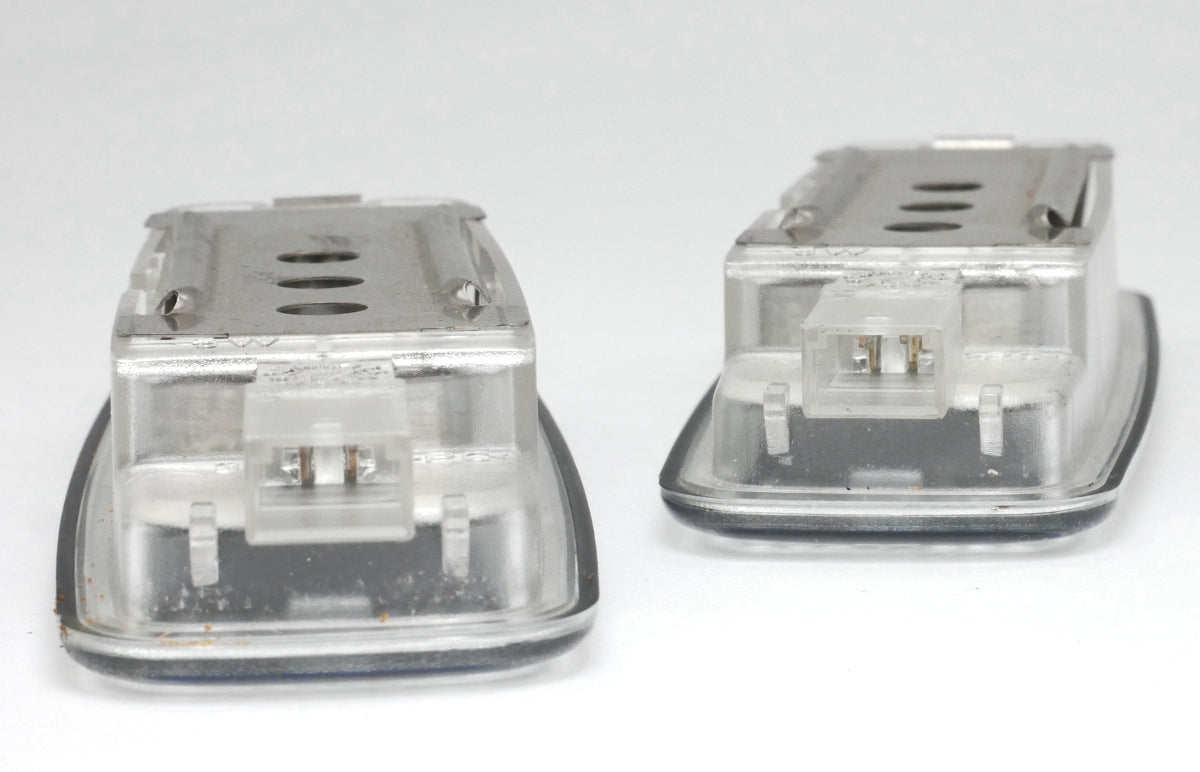 2x Sunvisor Light Smoked 98-04 Audi A4 B5 A6 C5 Allroad Genuine - 8L0 947 105 A