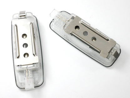 2x Sunvisor Light Smoked 98-04 Audi A4 B5 A6 C5 Allroad Genuine - 8L0 947 105 A